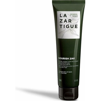 Lazartigue Nourish 2in1 High Nutrition LowShampoo vyživující šampon pro hrubé a suché vlasy 150 ml