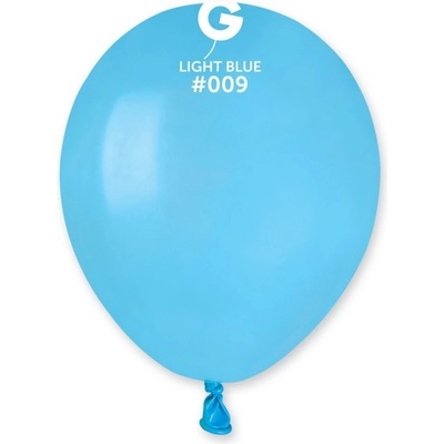 Gemar #009 Balónek 13cm 5 světle modrý