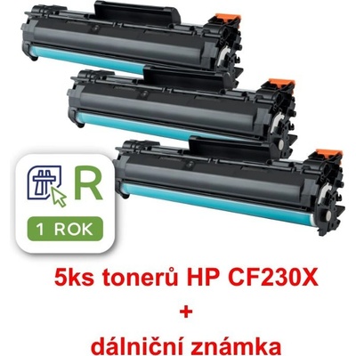 MP print HP CF230X 5ks - kompatibilní