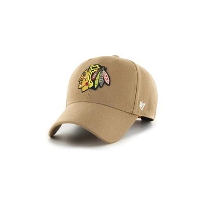 NHL Brand 47 Chicago Blackhawks MVP hnědá Brand47