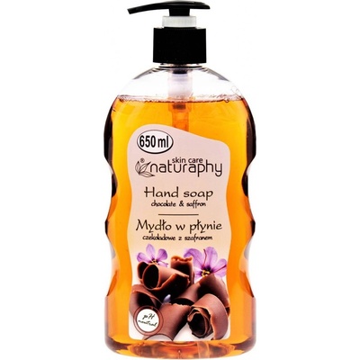 Naturaphy tekuté mydlo čokoláda a šafran 650 ml