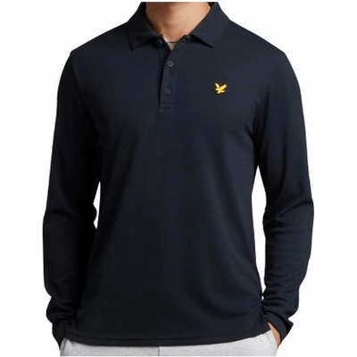 Pánské triko s dlouhým rukávem Lyle and Scott s Navy Modrá