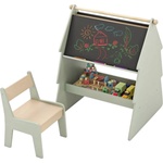 Costway Детски статив 2 в 1 Costway - Със столче (HY10279GN)