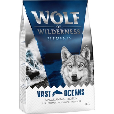 Wolf of Wilderness Sensitive "Vast Oceans“ s rybou 5 x 1 kg