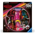 Ravensburger Кръгъл пъзел Ravensburger от 500 части - Странни неща (7012001227)