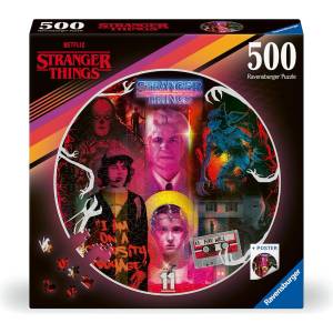Ravensburger Кръгъл пъзел Ravensburger от 500 части - Странни неща (7012001227)