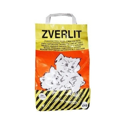 Zverlit oranžový jemná s vôňou Podestýlka mačka 6 kg
