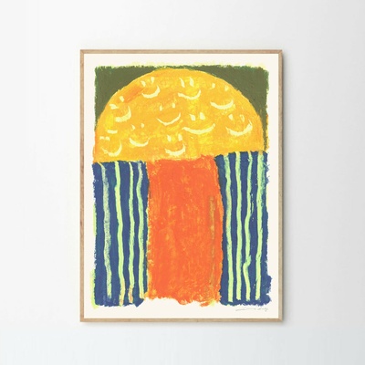 Moikka Plagát Laughing Jim by Suzanne Lustig 50x70 cm