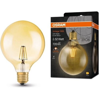 Osram LED žárovka RF CL FILGD E27 7W 51W teplá bílá 2400K