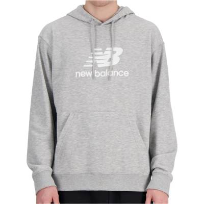 New Balance Мъжки суичър New Balance Sport Essentials Fleece Logo Hoodie - Athletic Grey (017-4404-0113)