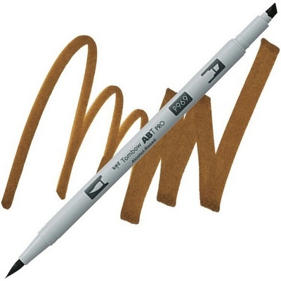 Lihová oboustranná fixa TOMBOW ABT PRO, Chocolate (969)