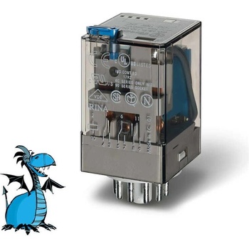 FINDER Relé 60.13.9.024.0040, 3P/10A, 24V DC 601390240040