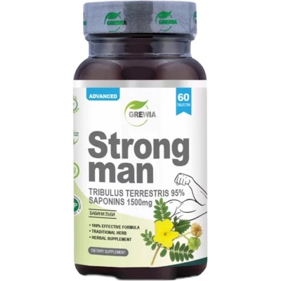 Grewia Strong Man | Tribulus 1500 mg with 95% Saponins [60 Таблетки]