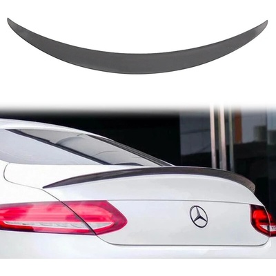 Zadní křídlo Matt Black MERCEDES C-Class C204 Coupe 2011+ Mercedes-Benz C C205 Spoiler ABS