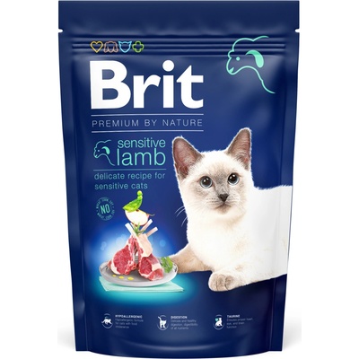 Brit Premium by Nature Cat. Sensitive Lamb 1,5 kg