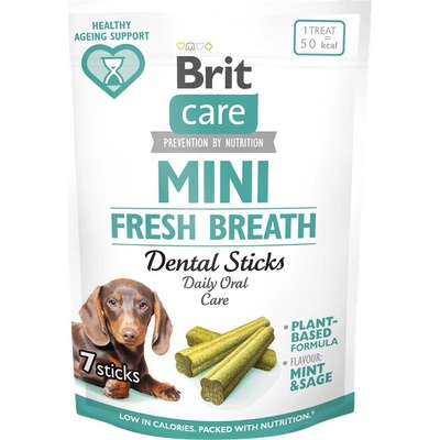 Brit Care Dog Mini treats FRESH BREATH 7 pcs 120 g