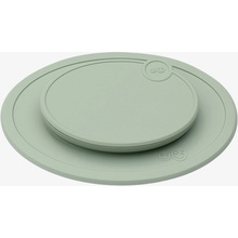 EZPZ Silikonový poklop na malý talíř Mini Mat Pastelově zelený