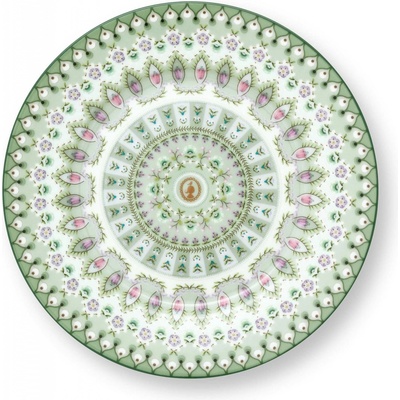 PIP Studio Talíř mělký Lily & Lotus Moon Delight světle zelená 17cm 51.001.495