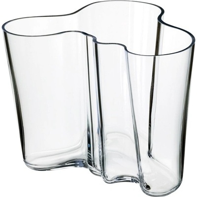 Váza Alvar Aalto 160mm, číra