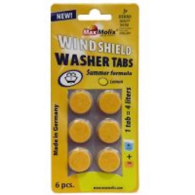 MaxMolix Лятна течност за чистачки концентрат - Лимон - 6 бр. / 24 л (mmt6sl)