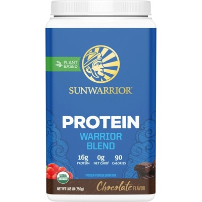 Sunwarrior Protein Warrior Blend | with Pea, Hemp & Goji Berry [750 грама] Шоколад