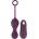 Sweet Smile Remote Controlled Love Balls Purple