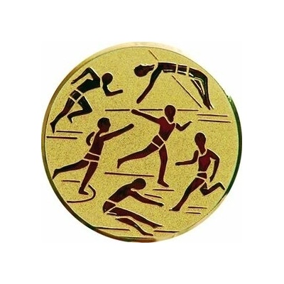 TROFEJE.sk Emblém 25mm 29 atletika striebro