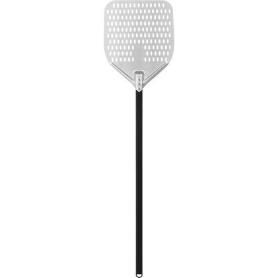 TECHNICA Perforovaná lopata na pizzu z anodového hliníku s hliníkovým úchytem, čtvercová, 310x355x1200 mm | TECHNICA, Pizza Line