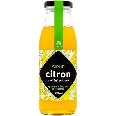 Hradecké delikatesy Sirup citron 0,5 l