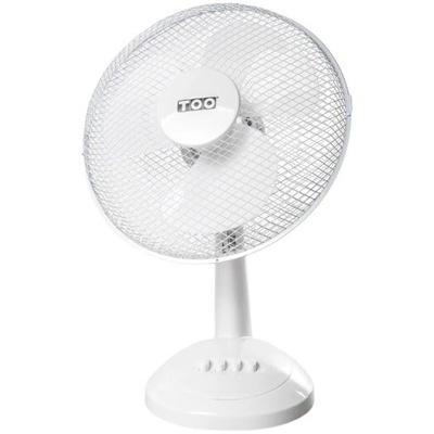 TOO FAND-30-201-W FJORD бял, 30 cm, скорост: 3, 45 W, настолен вентилатор (FAND-30-201-W)
