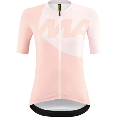 Mavic Дамска фланелка с къс ръкав за колоездене Mavic Women's Icon Graphic Jersey Cycling jersey - Rose - размер XS (156-2538-0311)