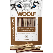 Woolf soft beef and cod sandwich long 100 g