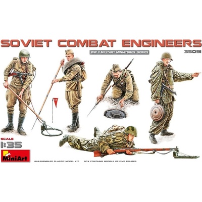 MiniArt Soviet Combat Engineers 5 figúrok 1:35