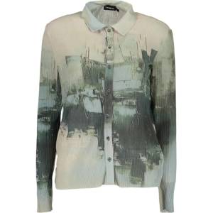 Desigual Дамска риза с дълъг ръкав desigual, Размер l, Цвят Зелено (26swtk23_ve2052)