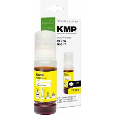 Inkoust KMP Canon GI-51Y - kompatibilní