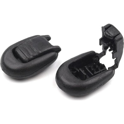 Prima-obchod Plastová koncovka 15x19 mm zamačkávací, barva 1 černá