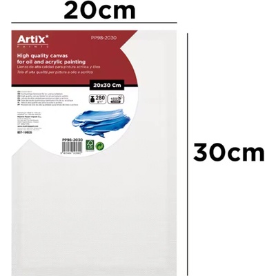 Tempus malířské plátno MP 20X30 280G/M2 – Zbozi.Blesk.cz