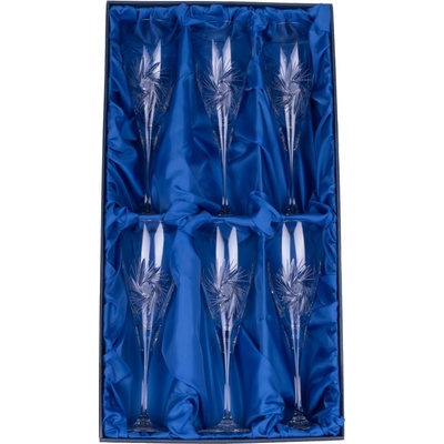 ONTE CRYSTAL Broušené sklenice na červené víno Větrník Počet sklenic 6 sklenic v dárkové sadě 310 ml