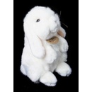 Plyšáci Eco Fiendly Rappa králík bílý stojící 18 cm