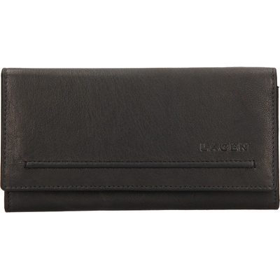 Lagen dámska kožená peňaženka V 25 E čierna