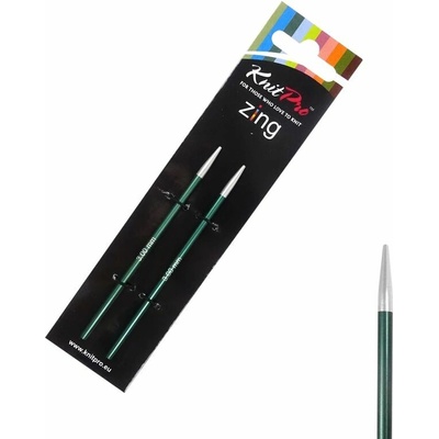 KnitPro Zing vymeniteľné ihlice krátke 10 cm 3 mm