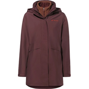 Vaude Дамско 3-в-1 яке Vaude Women's Idris 3In1 Parka IV 3-in-1 jacket - Dark Oak - размер 46 (EU) (104-6828-0117)