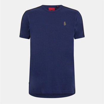 Luke Тениска Luke Men's Regular Fit Crew T-Shirt - Navy
