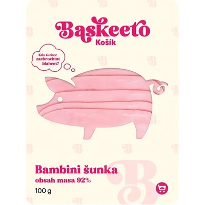 Baskeeto Bambini šunka 100 g
