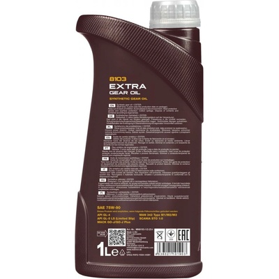 Mannol Extra Getriebeoil 75W-90 1 l – Hledejceny.cz
