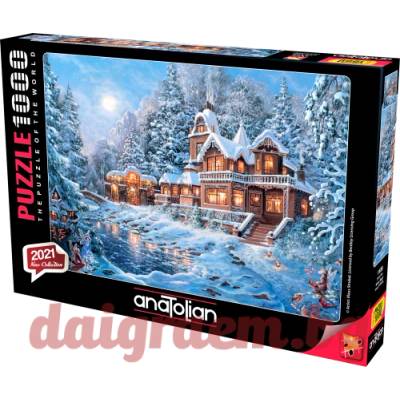 Anatolian Пъзел anatolian 1109 - 1000 части - Зимна магия (p1109)