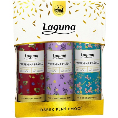 Laguna dárkový balíček parfémů na prádlo Domov 3 x 300 ml