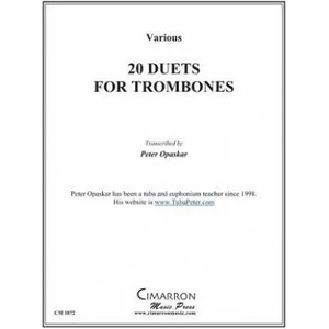 20 Duets for Trombone | Various, Peter Opaskar (ISBN: 9781496123145)