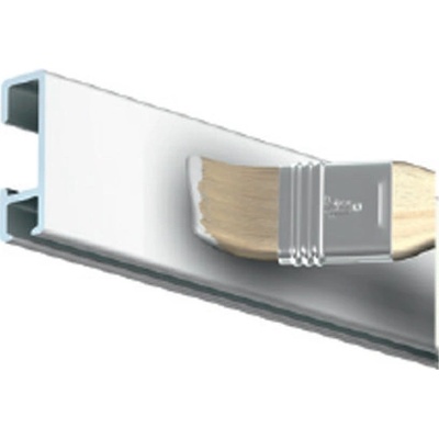 Artiteq Závěsná lišta na obrazy Click Rail Barva: Bílá přetíratelná RAL 9016, Délka: 2 m