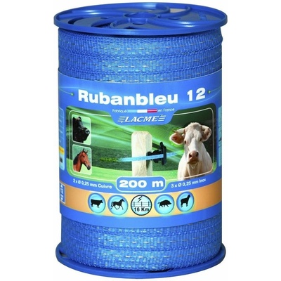 Lacme Ohradníková páska RUBAN BLEU 12 mm modrá Rozměry: 200 m